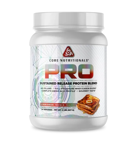 Core Nutritionals Pro 2 lb, Flavor: Cinnamon French Toast, Size: 2 lb