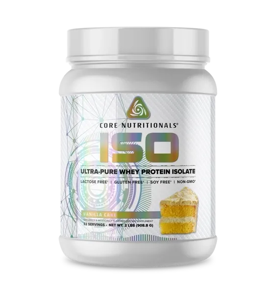 Core Nutritionals ISO, Flavor: Vanilla Cake, Size: 2 lb