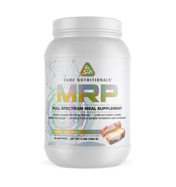 Core Nutritionals MRP, Flavor: Vanilla Poundcake, Size: 20 Servings