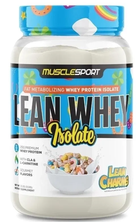 Musclesport Lean Whey 2 lb, Flavor: Lean Charms, Size: 2 lb