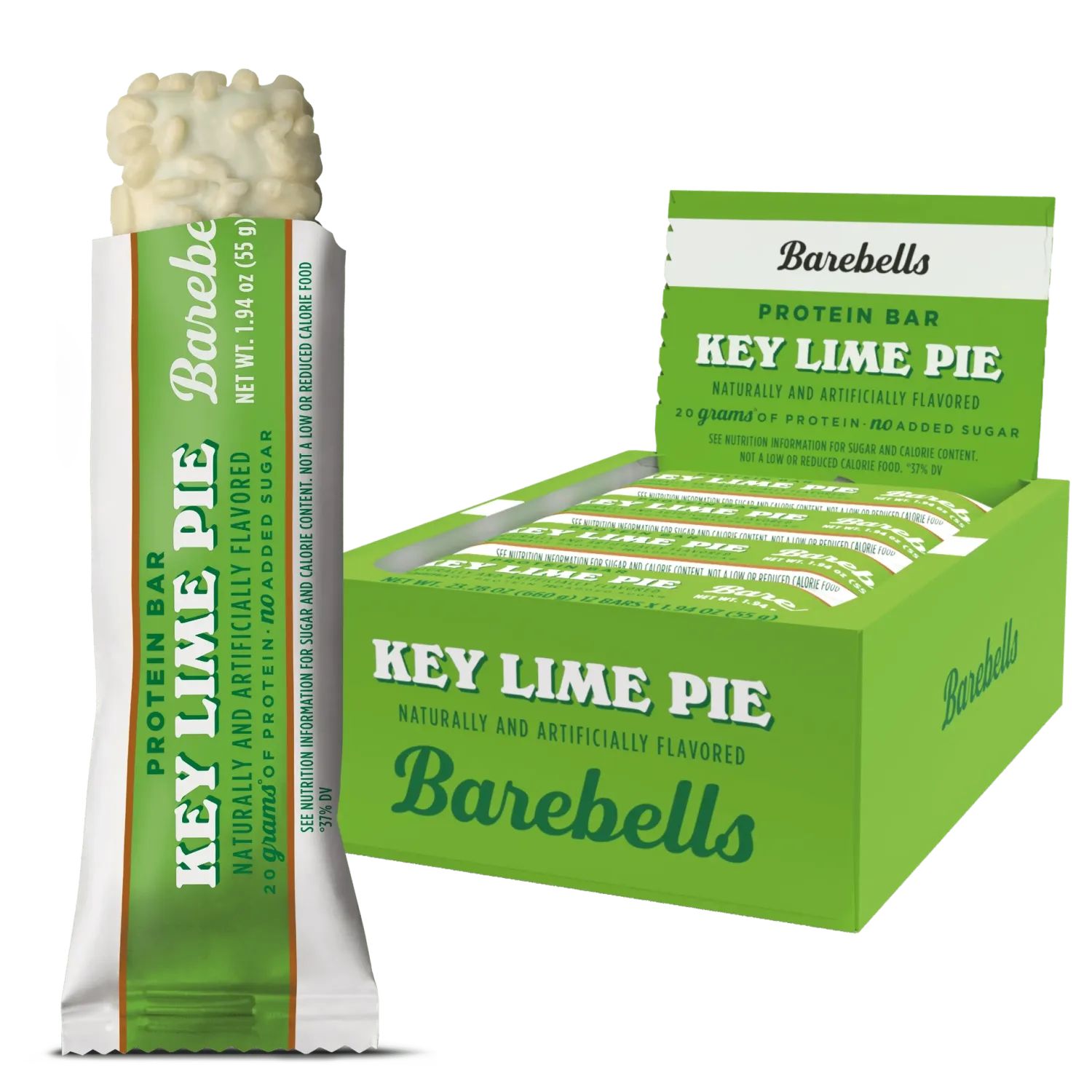Barebells Protein Bars, Flavor: Key Lime Pie, Size: 12 Bars