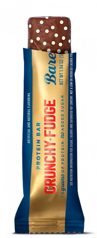 Barebells Protein Bars, Flavor: Crunchy Fudge, Size: 1 Bar