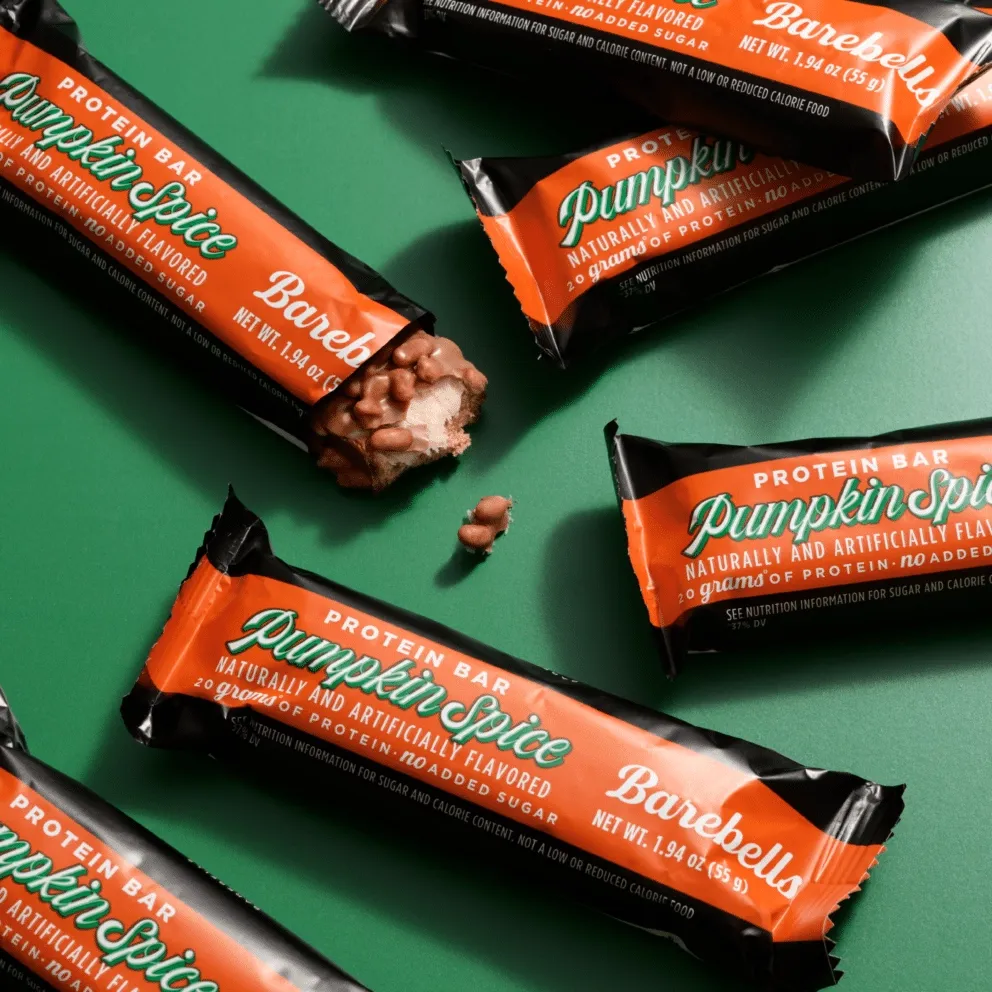 Barebells Protein Bars, Flavor: Pumpkin Spice, Size: 1 Bar