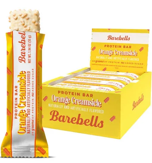 Barebells Protein Bars, Flavor: Orange Creamsicle, Size: 12 Bars