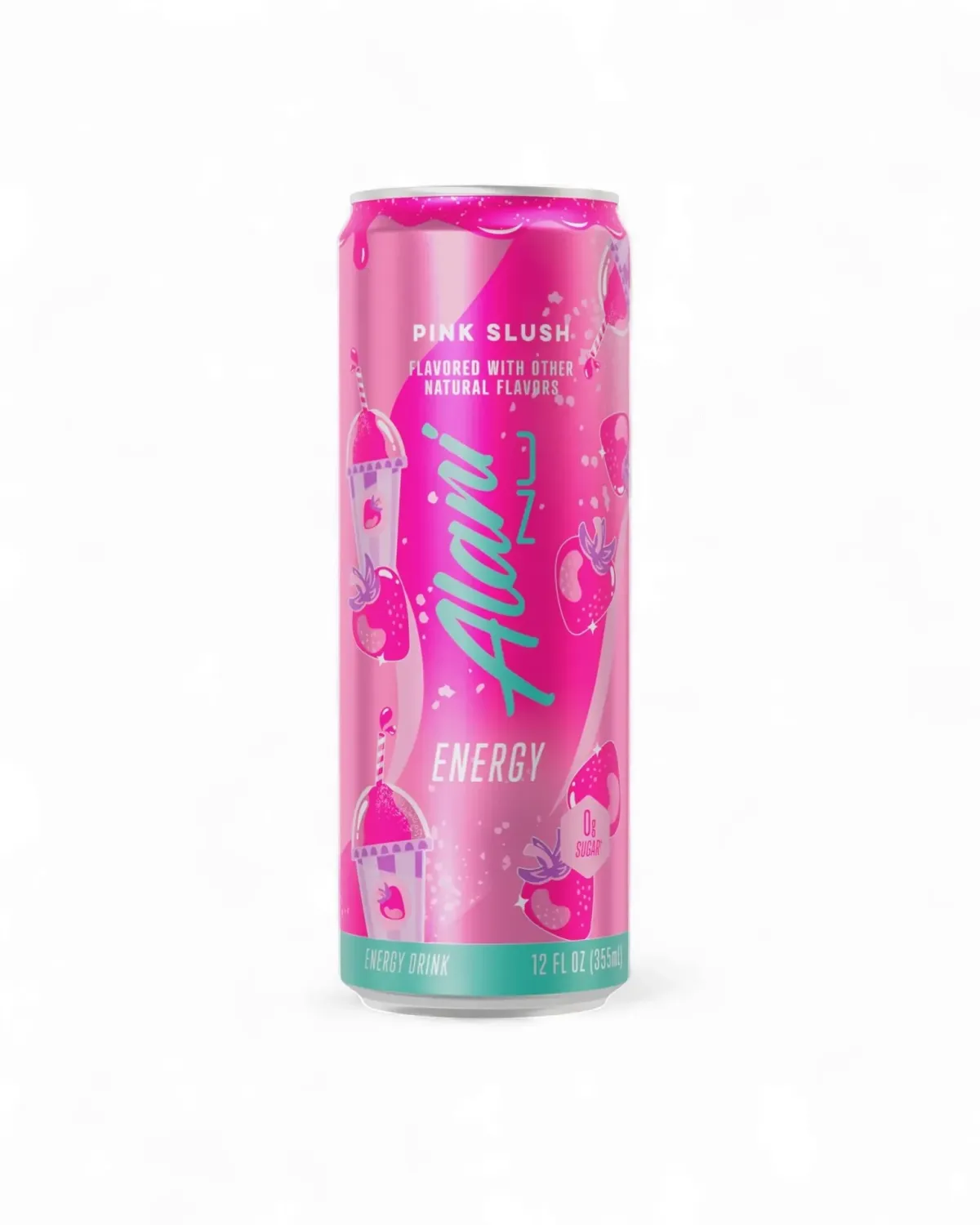 Alani Nu Energy Drinks, Flavor: Pink Slush, Notice: Limit 12 cans; overages refunded., Size: 1 Can / 12 fl oz