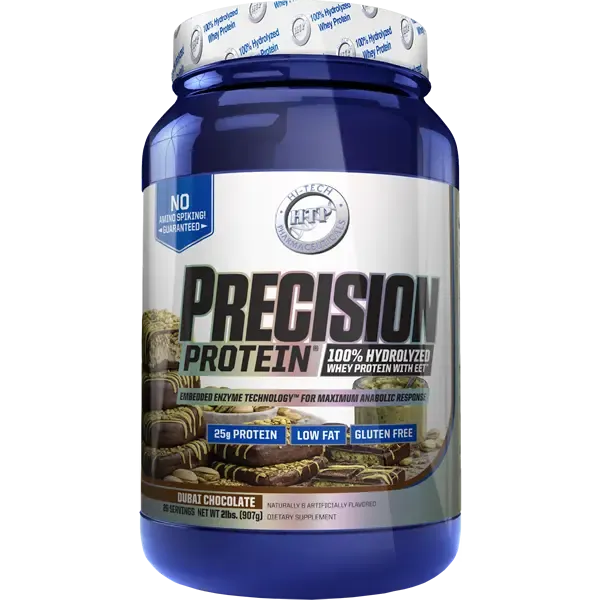 Hi-Tech Precision Protein 2 lb, Flavor: Dubai Chocolate, Size: 2 lb