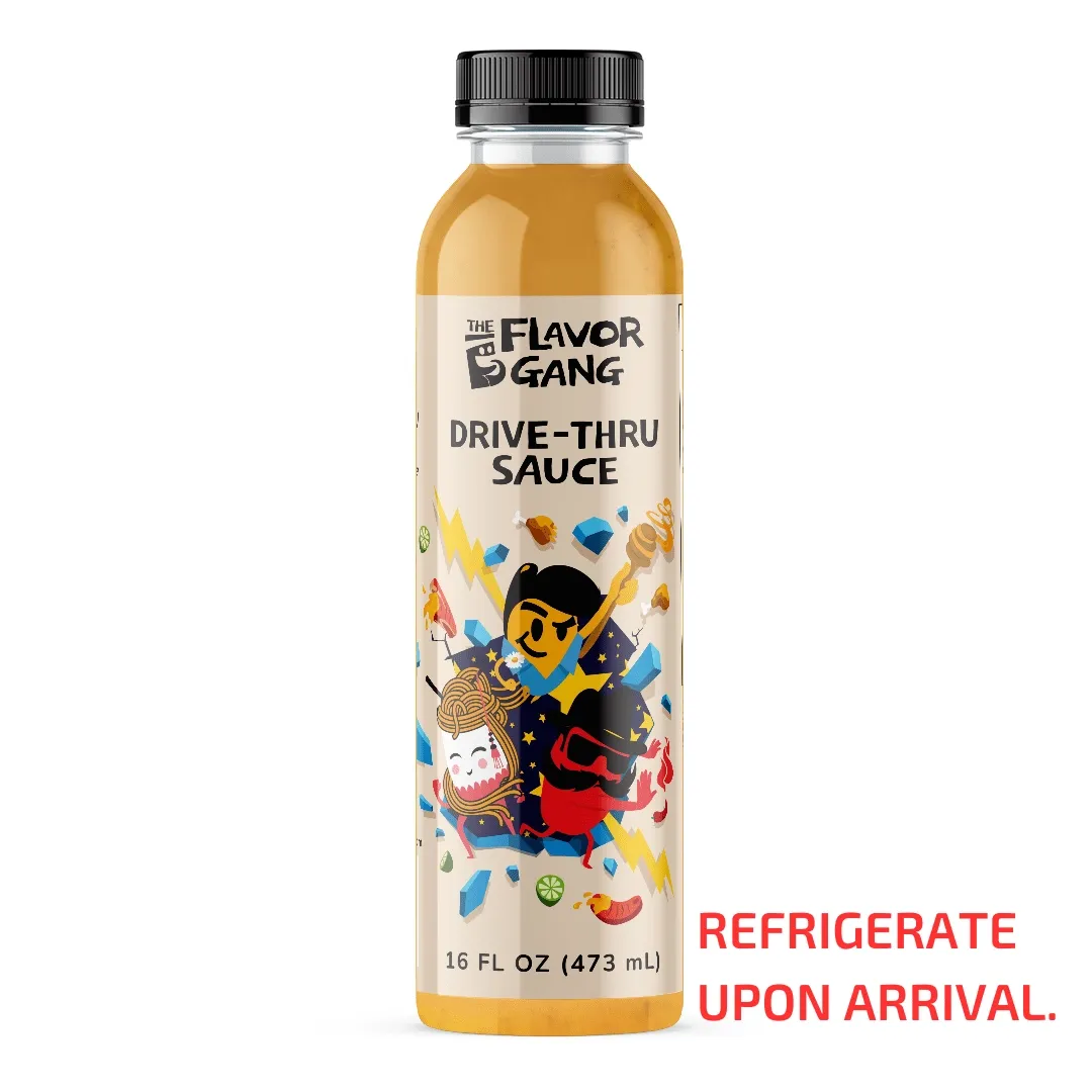 The Flavor Gang Sauces, Flavor: Drive Thru Sauce, Size: 16 fl oz
