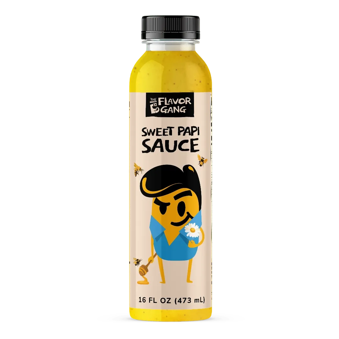 The Flavor Gang Sauces, Flavor: Sweet Papi Sauce, Size: 16 fl oz