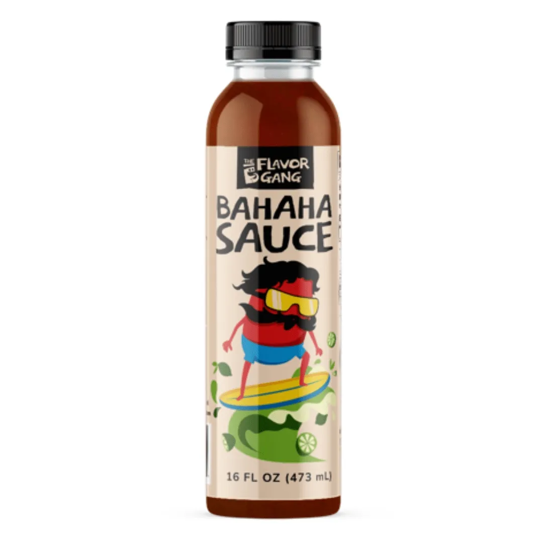 The Flavor Gang Sauces, Flavor: Bahaha Sauce, Size: 16 fl oz
