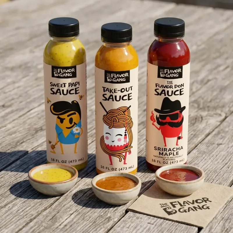 The Flavor Gang Sauces