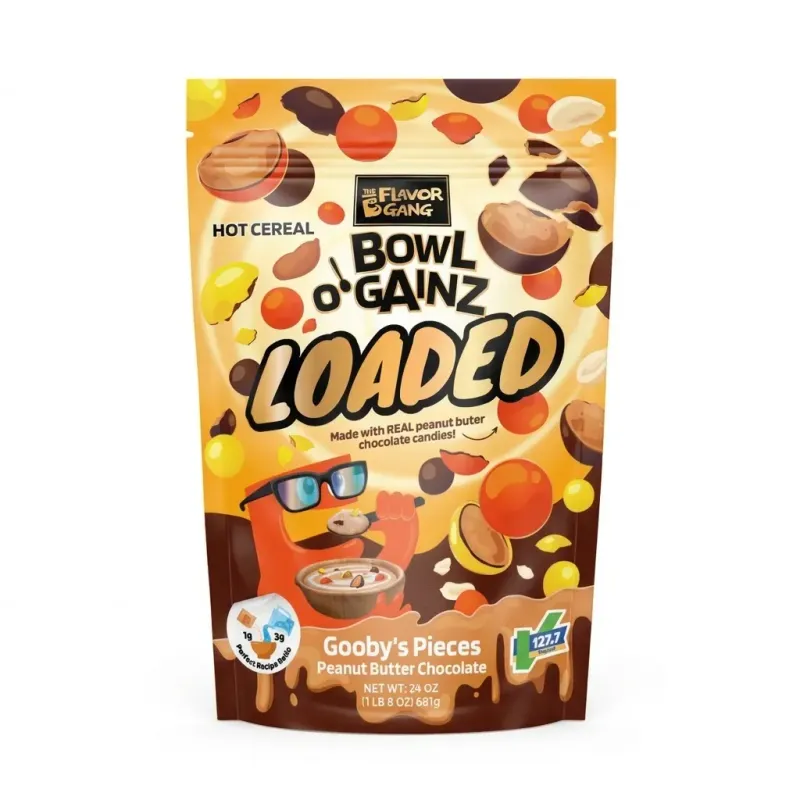 The Flavor Gang Hot Cereal Bowl O' Gainz