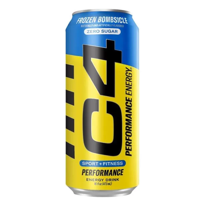 Cellucor C4 Energy Carbonated RTD, Flavor: Frozen Bombsicle, Notice: Limit 12 cans; overages refunded., Size: 1 Can (16 fl oz)