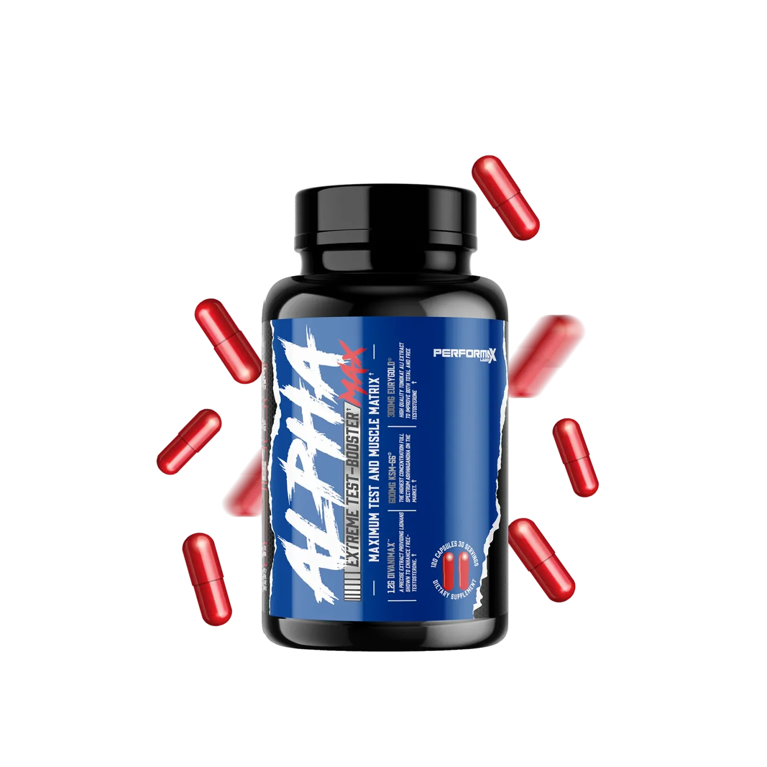 Performax Labs AlphaMax, Size: 120 Capsules