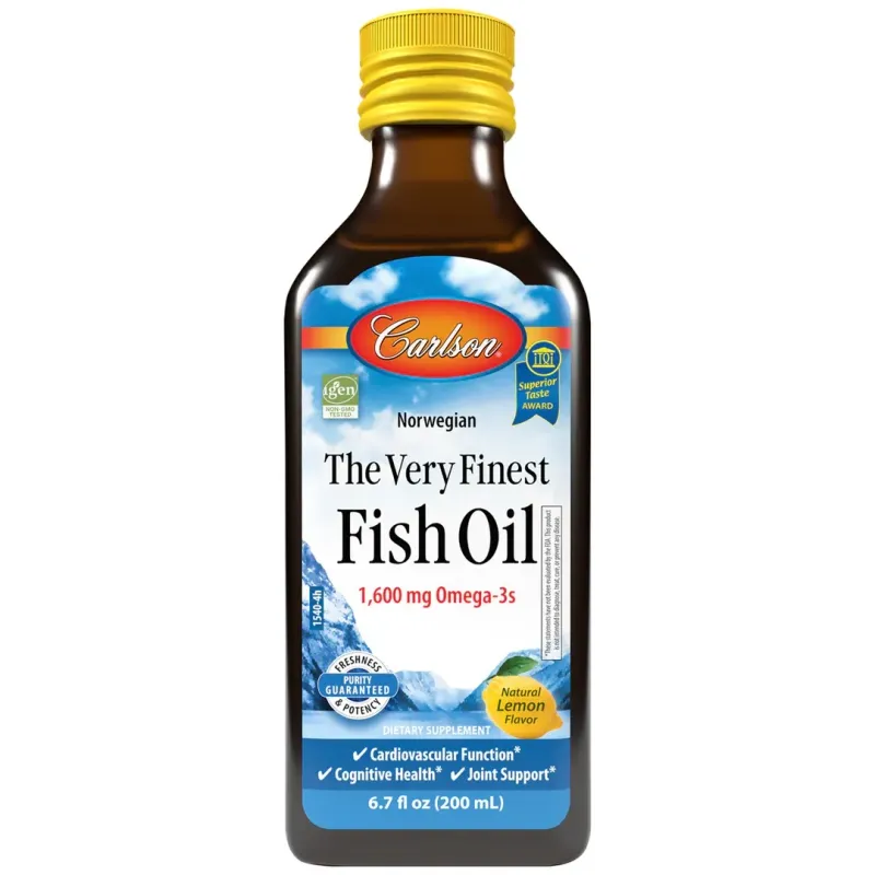 Carlson The Very Finest Fish Oil Liquid 200 ml