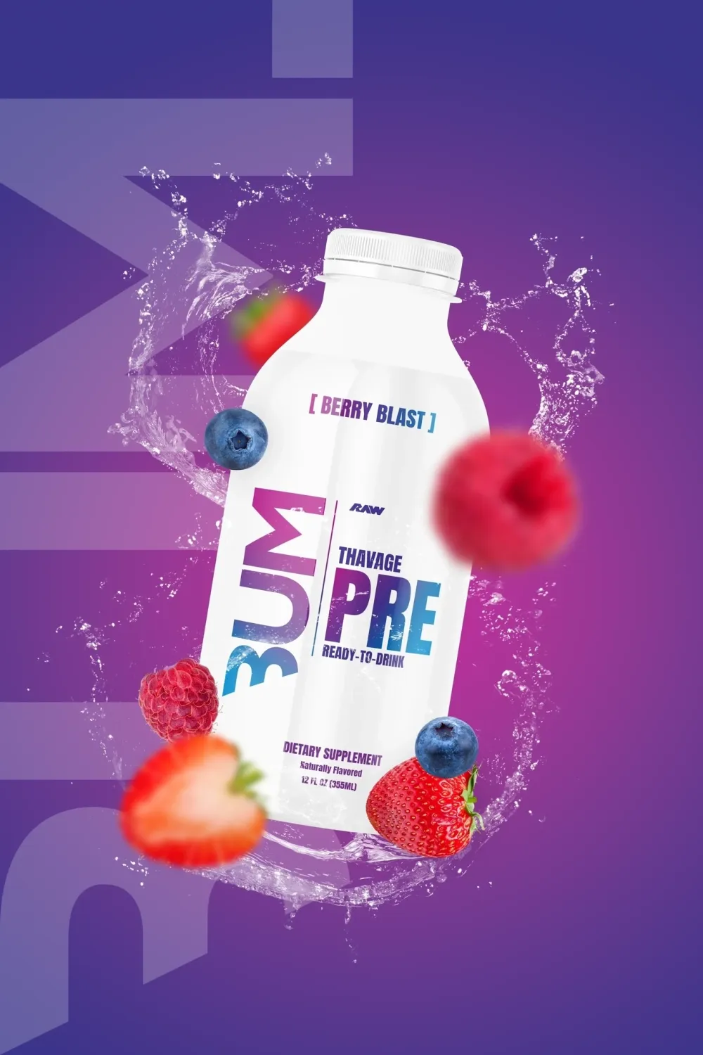 Raw Nutrition Cbum Series Thavage Pre-Workout RTD