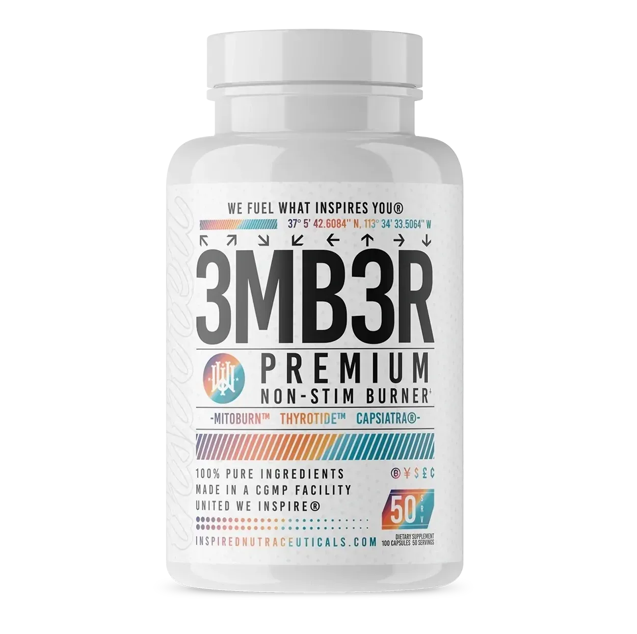 Inspired Ember Non-Stim Thermogenic, Size: 100 Capsules