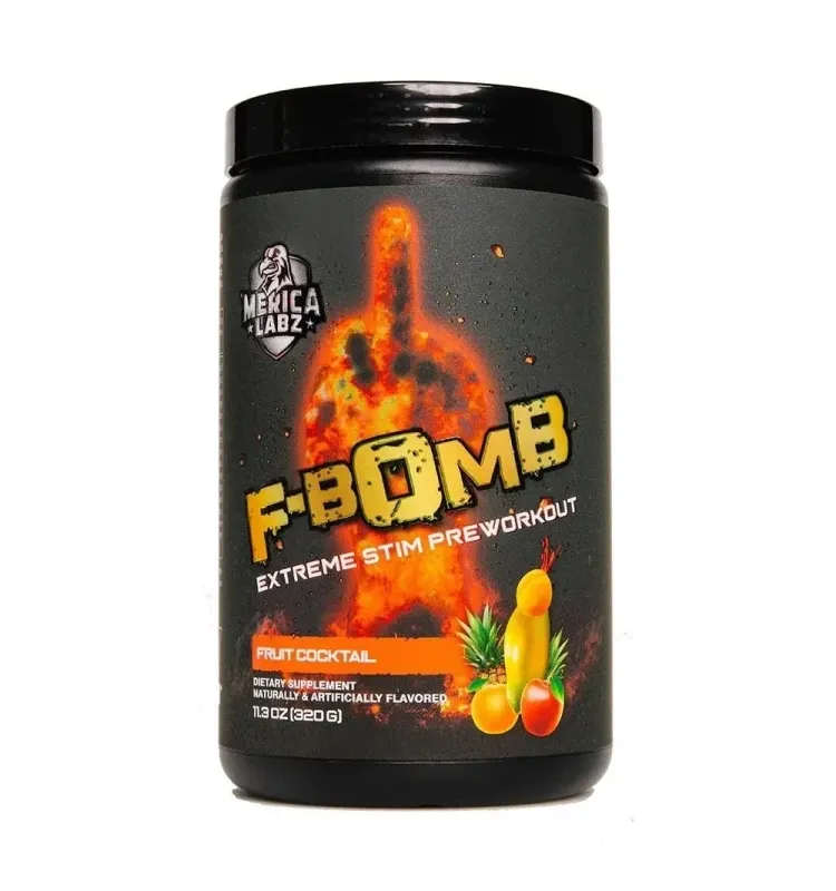 Merica Labz F-Bomb Pre-Workout New Formula