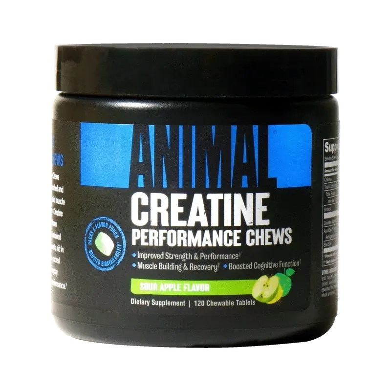 Universal Animal Creatine Chews, Flavor: Grape, Size: 30 Servings