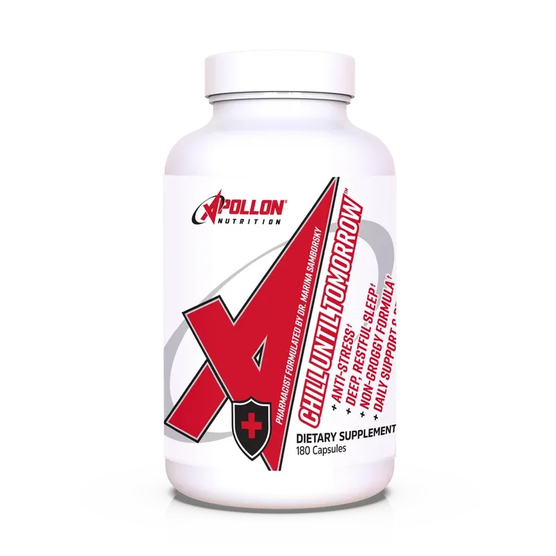 Apollon Nutrition Chill Until Tomorrow, Size: 180 Capsules