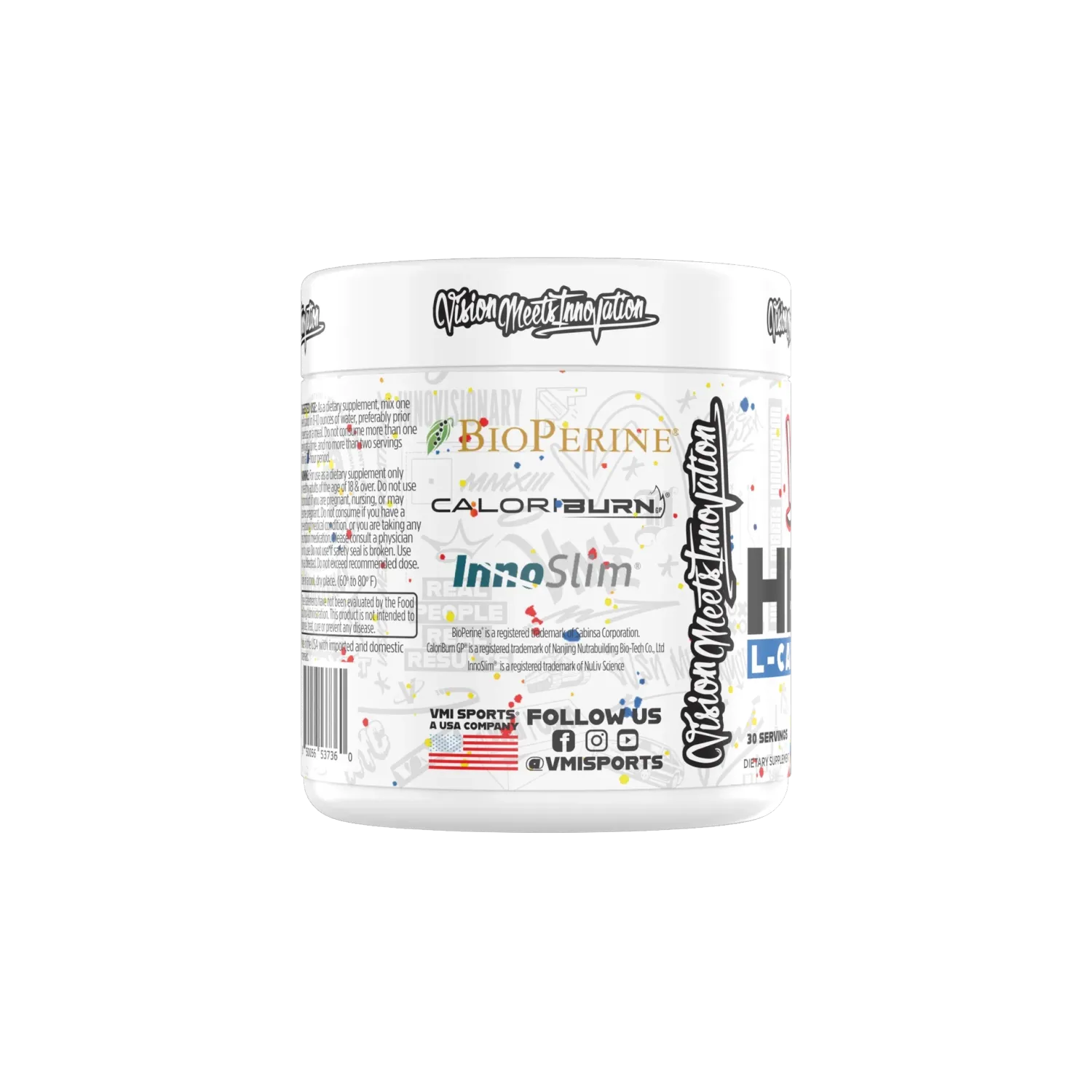l-carnitine 1500 heat powder VMI Sports L-Carnitine 1500 Heat Stimulant Free Thermogenic Metabolic  Support & Fat Loss for Men & Women | 1500mg L-Carnitine | Convenient Liquid  (Gummy Bear) main image 0