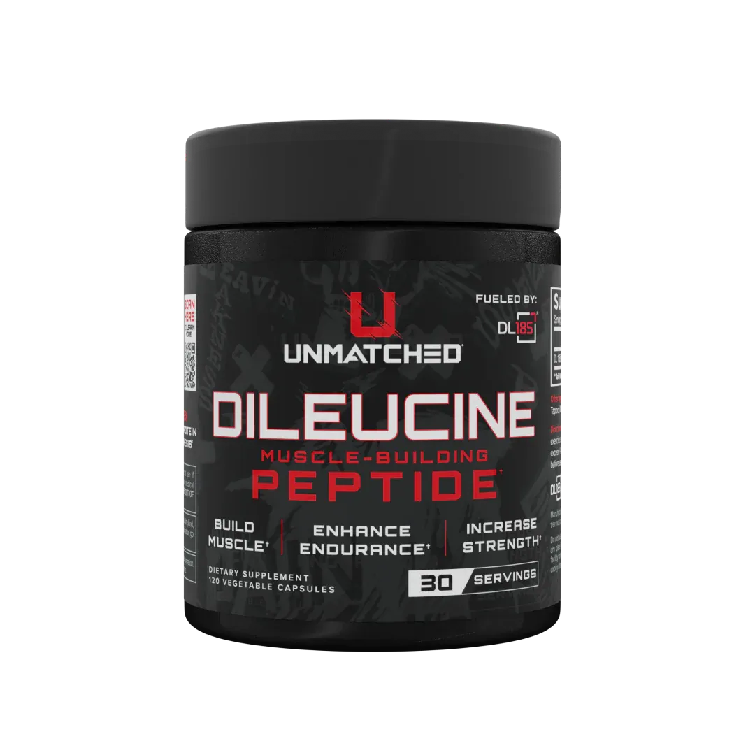 Unmatched Supps Dileucine Peptide, Size: 90 Capsules