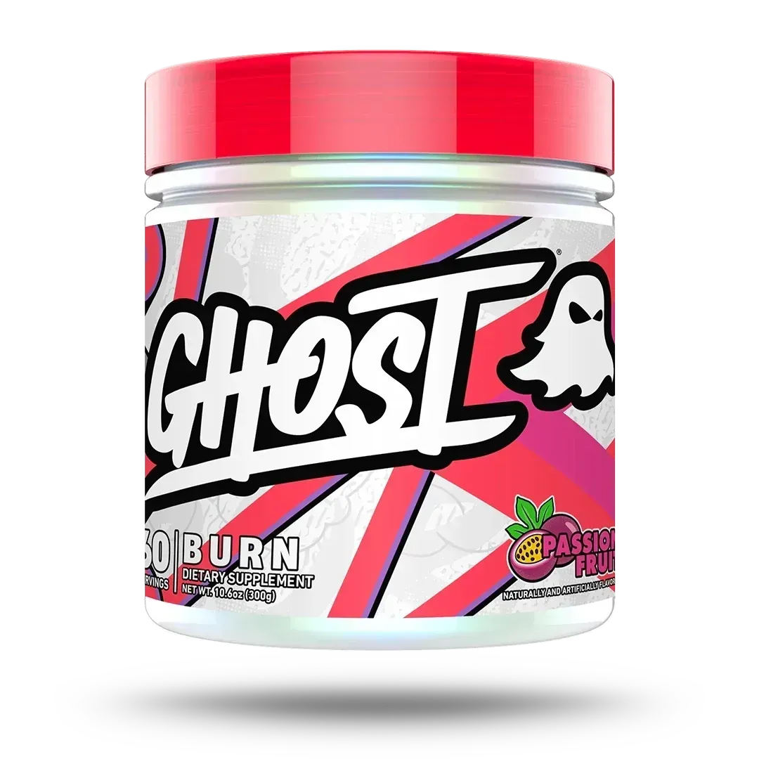 Ghost Burn, Flavor: Passion Fruit, Size: 60/30 Servings