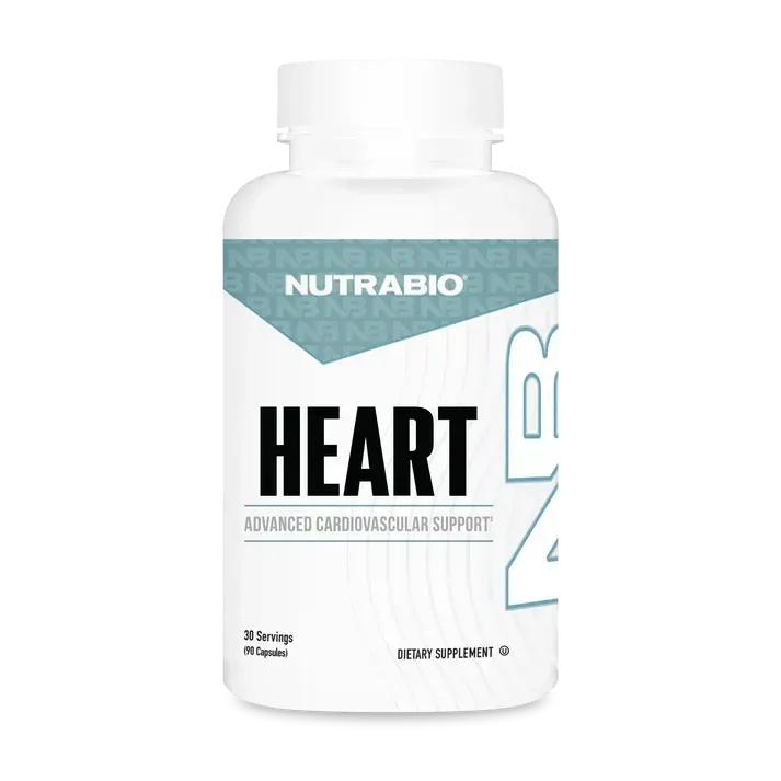 NutraBio Heart, Size: 90 Capsules
