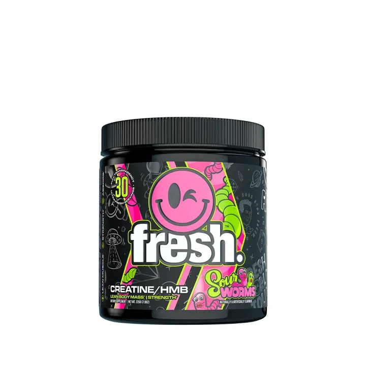 Fresh Supps Fresh Creatine HMB, Flavor: Sour Worms, Size: 30 Servings