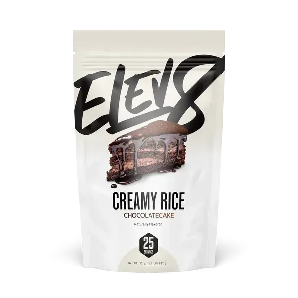Elev8 Foods Creamy Rice, Flavor: Chocolate Cake, Size: 25 Servings