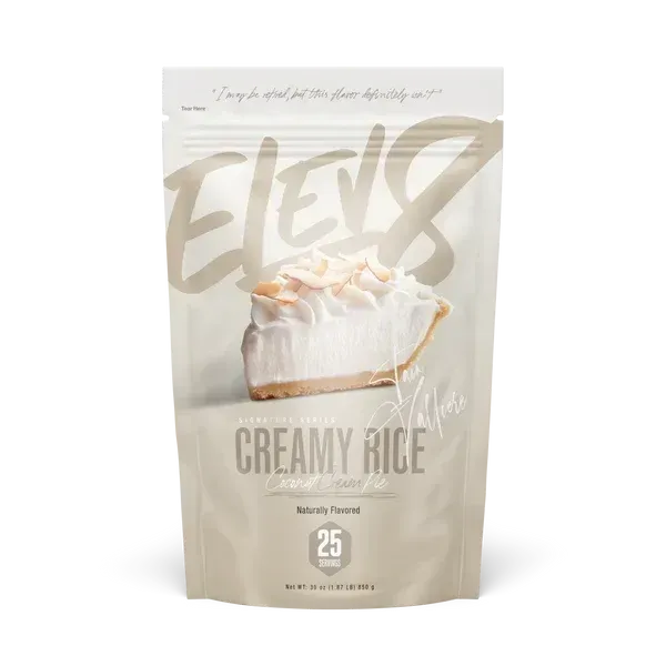 Elev8 Foods Creamy Rice, Flavor: Coconut Cream Pie, Size: 25 Servings