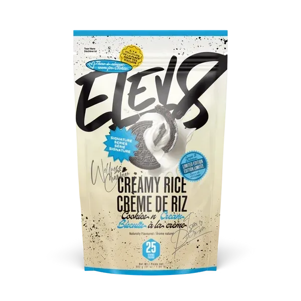 Elev8 Foods Creamy Rice, Flavor: Cookies &amp; Cream, Size: 25 Servings