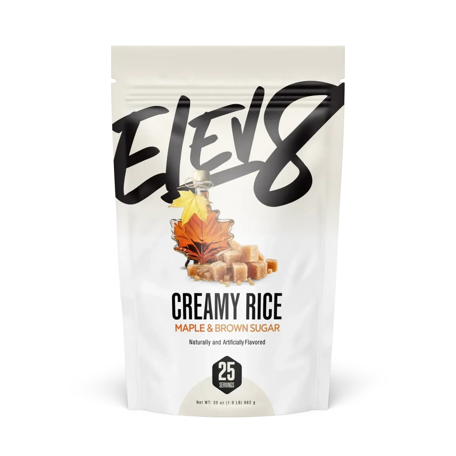 Elev8 Foods Creamy Rice, Flavor: Maple &amp; Brown Sugar, Size: 25 Servings