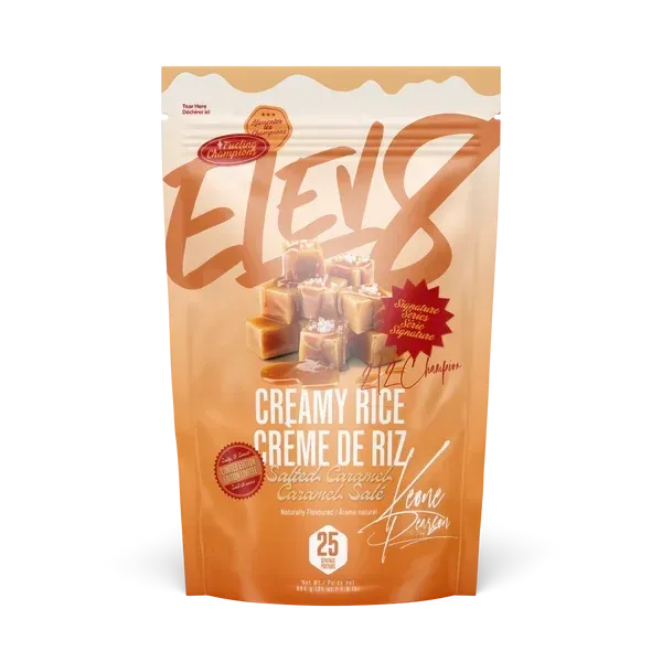 Elev8 Foods Creamy Rice, Flavor: Salted Caramel, Size: 25 Servings