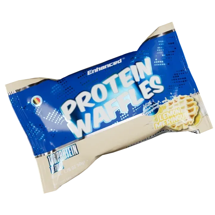 Enhanced Labs Protein Waffles, Flavor: Lemon Meringue, Size: Case of 12