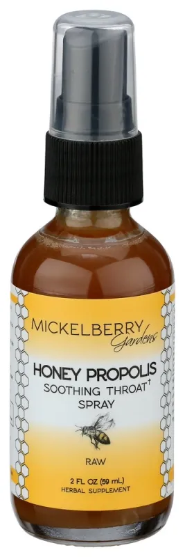 Mickelberry Gardens Honey Propolis Throat Spray