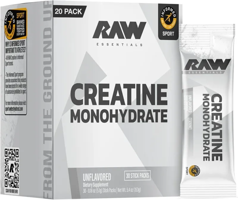 Raw Nutrition Creatine Stick Packs