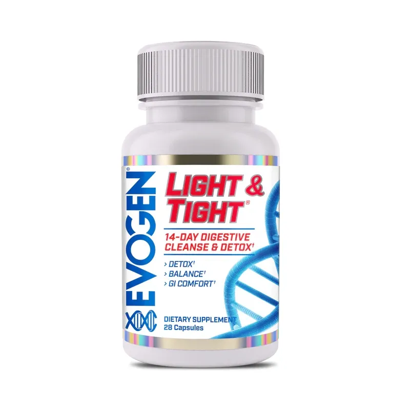 Evogen Light &amp; Tight 14 Day Digestive Cleanse &amp; Detox, Size: 28 Capsules