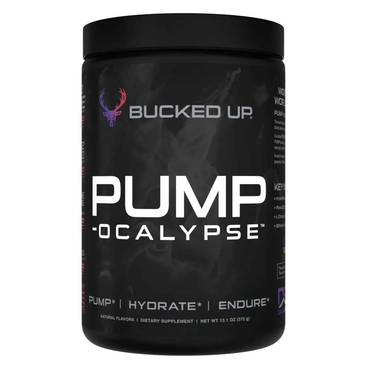 Bucked Up Pump Ocalypse, Flavor: Blueberry Pomegranate, Size: 30 Servings