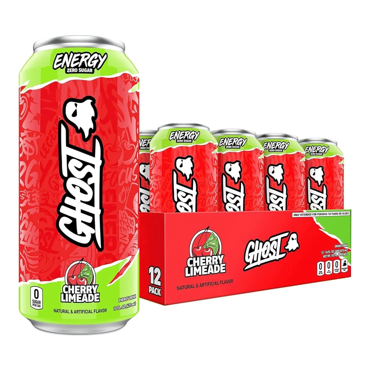 GHOST Energy Drink RTD - Case