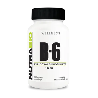NutraBio Vitamin B-6 P5P 100 mg