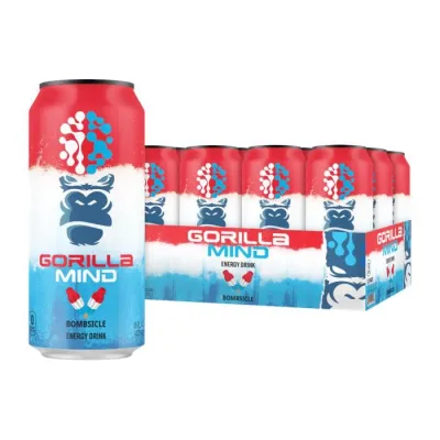 Gorilla Mind Energy Drink - Case