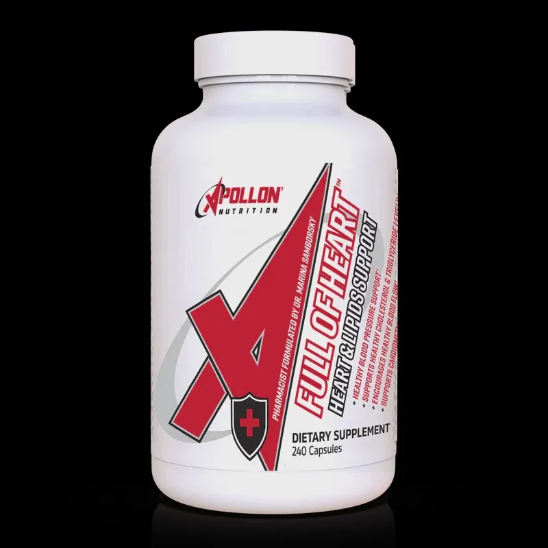 Apollon Nutrition Full of Heart, Size: 240 Capsules