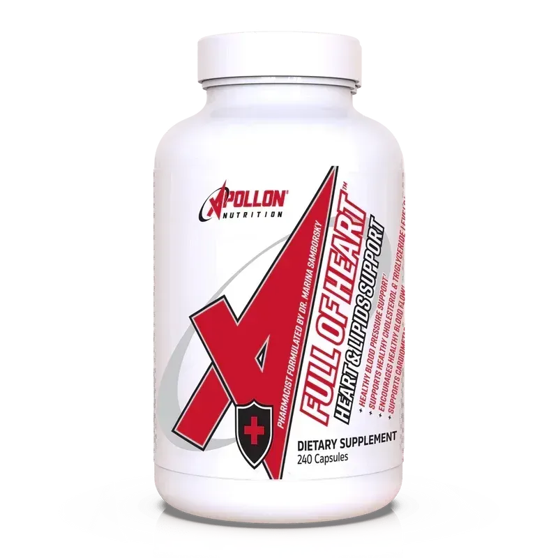 Apollon Nutrition Full of Heart, Size: 240 Capsules