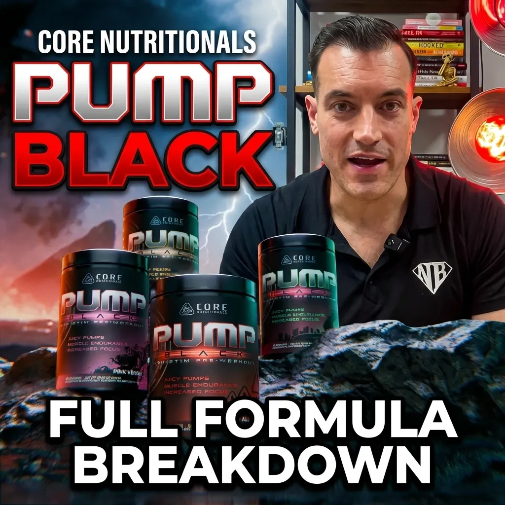 Core Nutritionals Pump Black