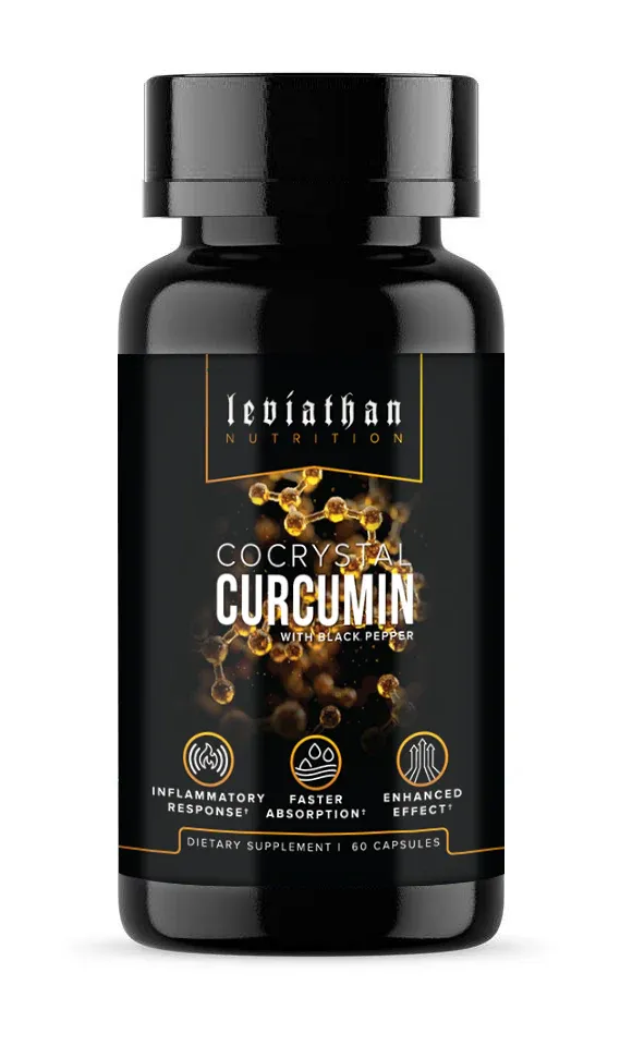 Leviathan Nutrition Co Crystal Curcumin, Size: 60 Capsules