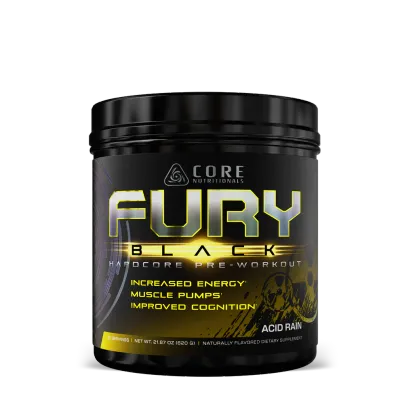 Core Nutritionals Fury Black Pre-Workout