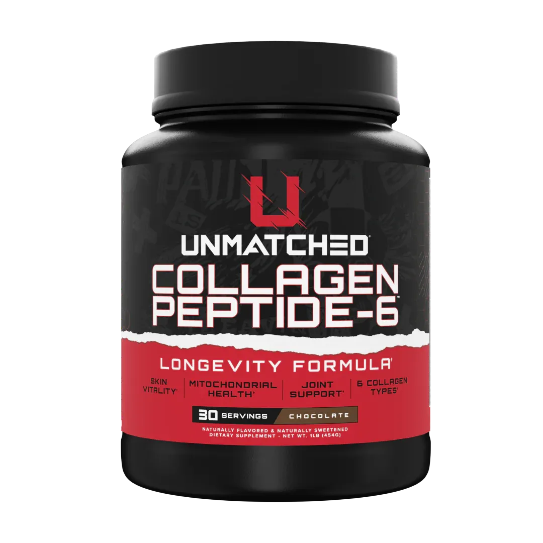 Unmatched Supps Collagen Peptide-6, Flavor: Chocolate, Size: 30 Servings