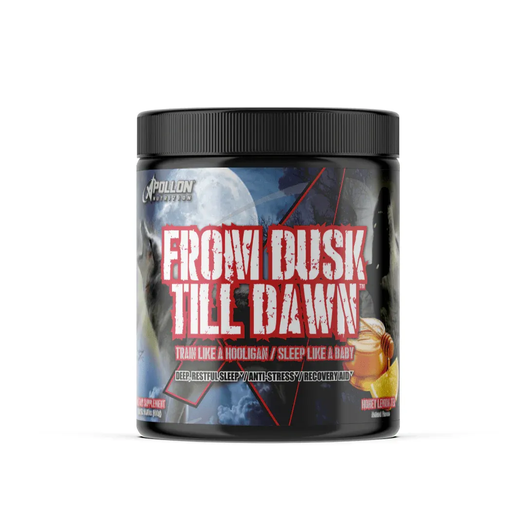 Apollon Nutrition From Dusk Till Dawn V2, Flavor: Honey Lemon Tea, Size: 40/20 Servings
