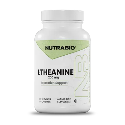 NutraBio L-Theanine 180 Capsules NutraBio L-Theanine 180 Capsules
