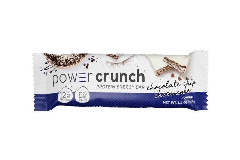 Power Crunch Protein Bars, Flavor: Chocolate Chip Cheesecake, Size: 1 Bar